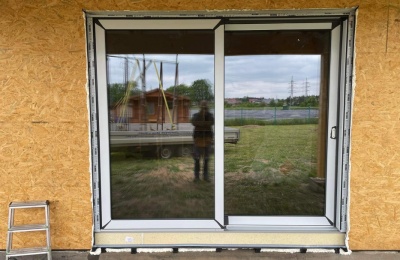 Výroba a montáž plastových oken a dveří - novostavba RD Neratovice u Mělníka