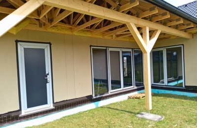 Dodávka a montáž plastových oken a dveří pro rodinný dům ve Skalici nad Lužnicí