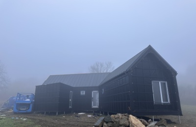 Novostavba RD v Nechvalíně u Kyjova - výroba a montáž plastových oken a dveří