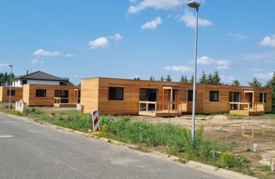 Aktuálně realizujeme - 10 modulárních domů v Šestajovicích