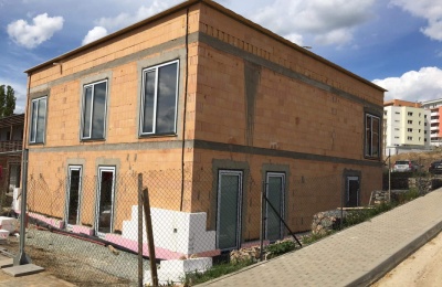 Realizace - přístavba ubytování v areálu KAMJINAM v Brně