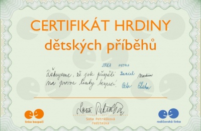 AZ OKNA a.s. podporuje Linku bezpečí