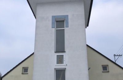 Hasičská zbrojnice Horní Bojanovice – moderní okna a dveře po rekonstrukci