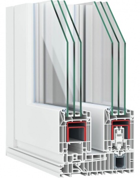 Portálové plastové dveře